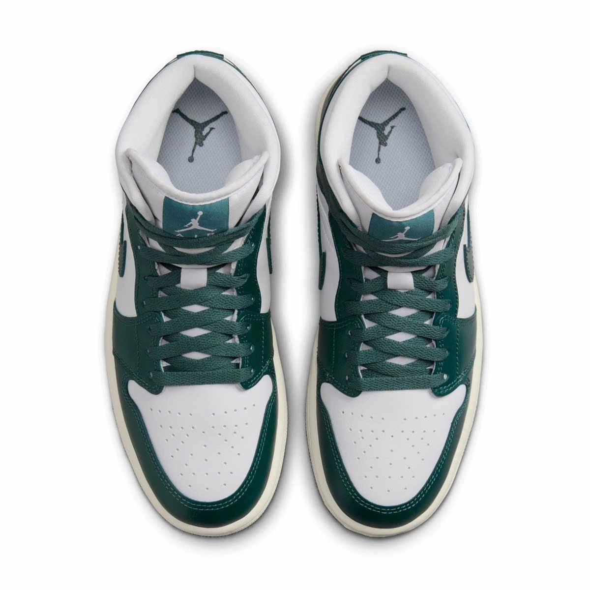 Established Wmns Air Jordan 1 Mid 'Sail Oxidised Green'