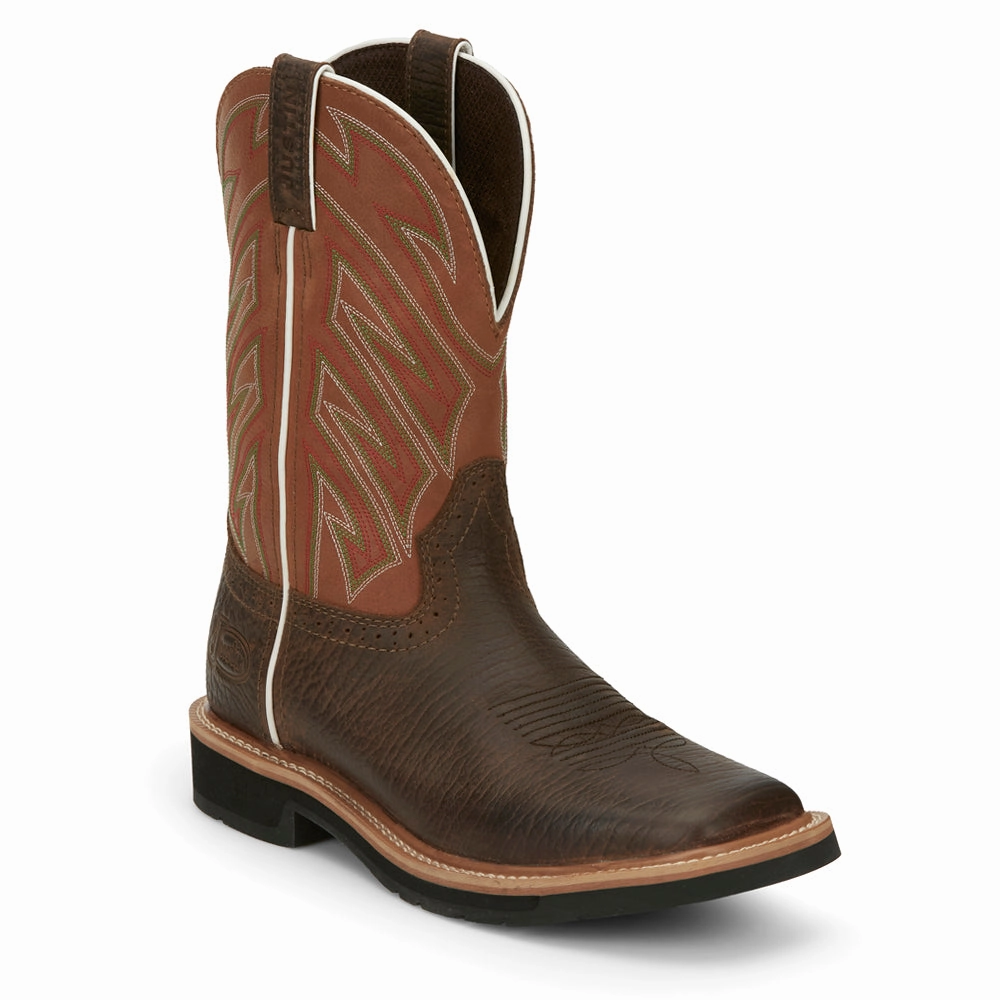 Comfortable fit Water Resistant Protection Electrician 11 Inch Work Boots