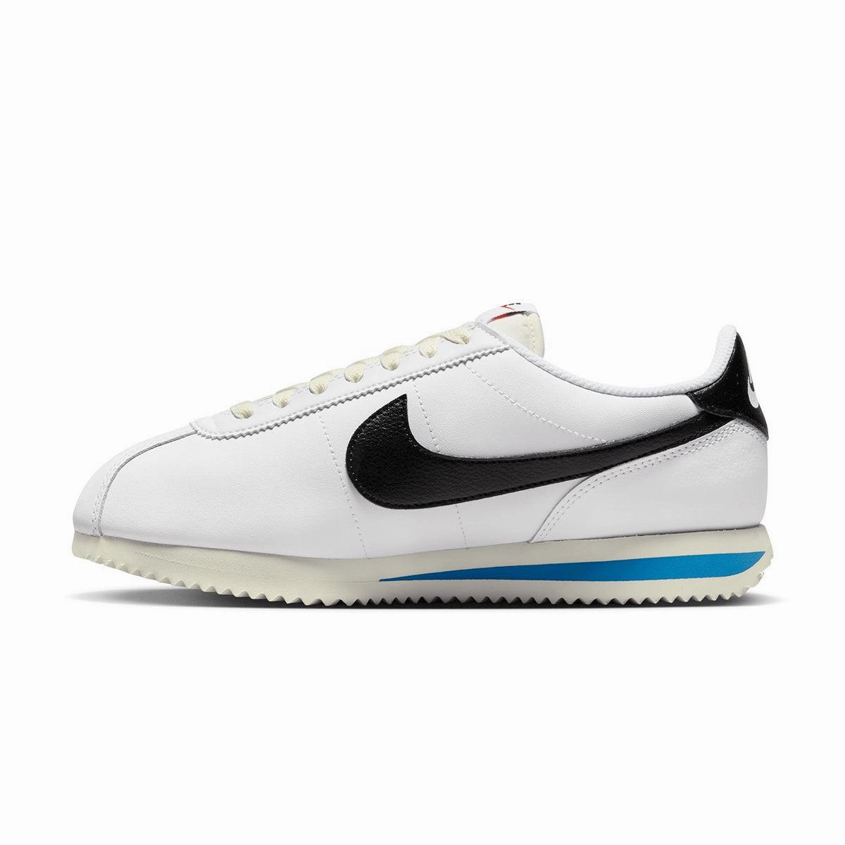 Wmns Cortez 'White Black Light Photo Blue' Microfiber Interior