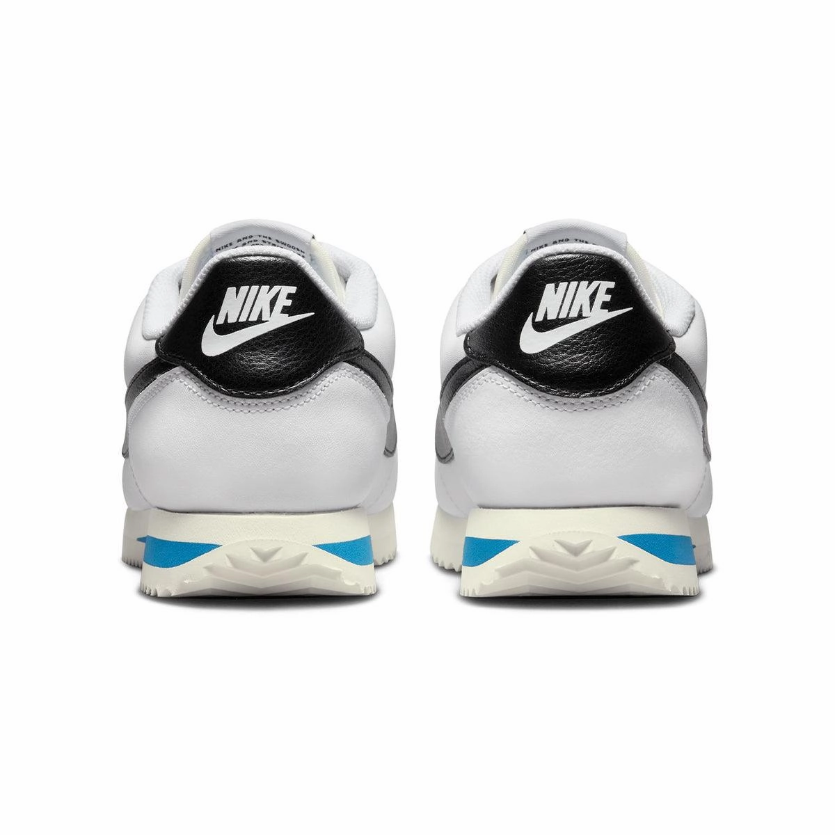 Wmns Cortez 'White Black Light Photo Blue' Built-in wear proportion