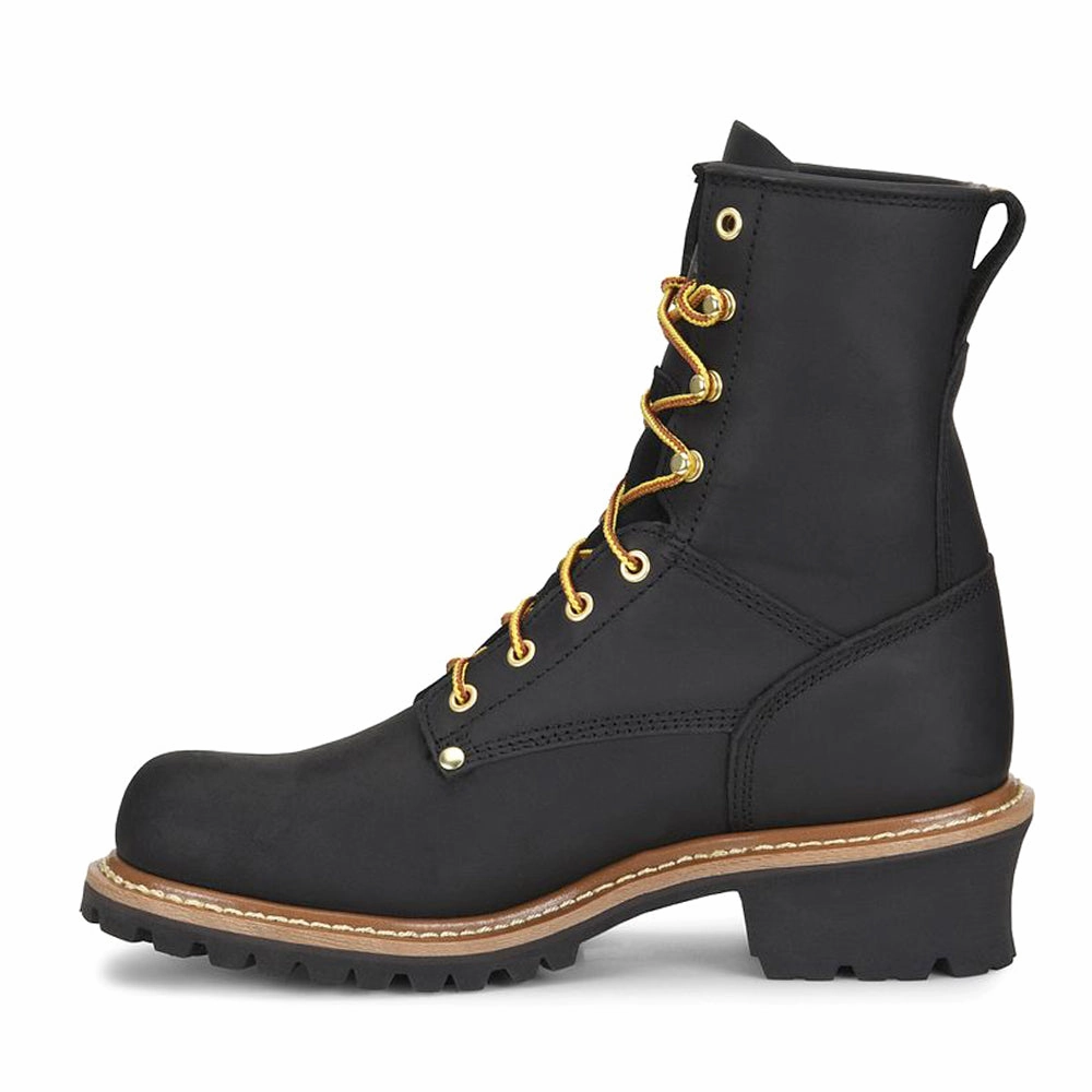 Ergonomic Fit Elm Unlined 8 Inch Electrical Soft Toe Logger Work Boots