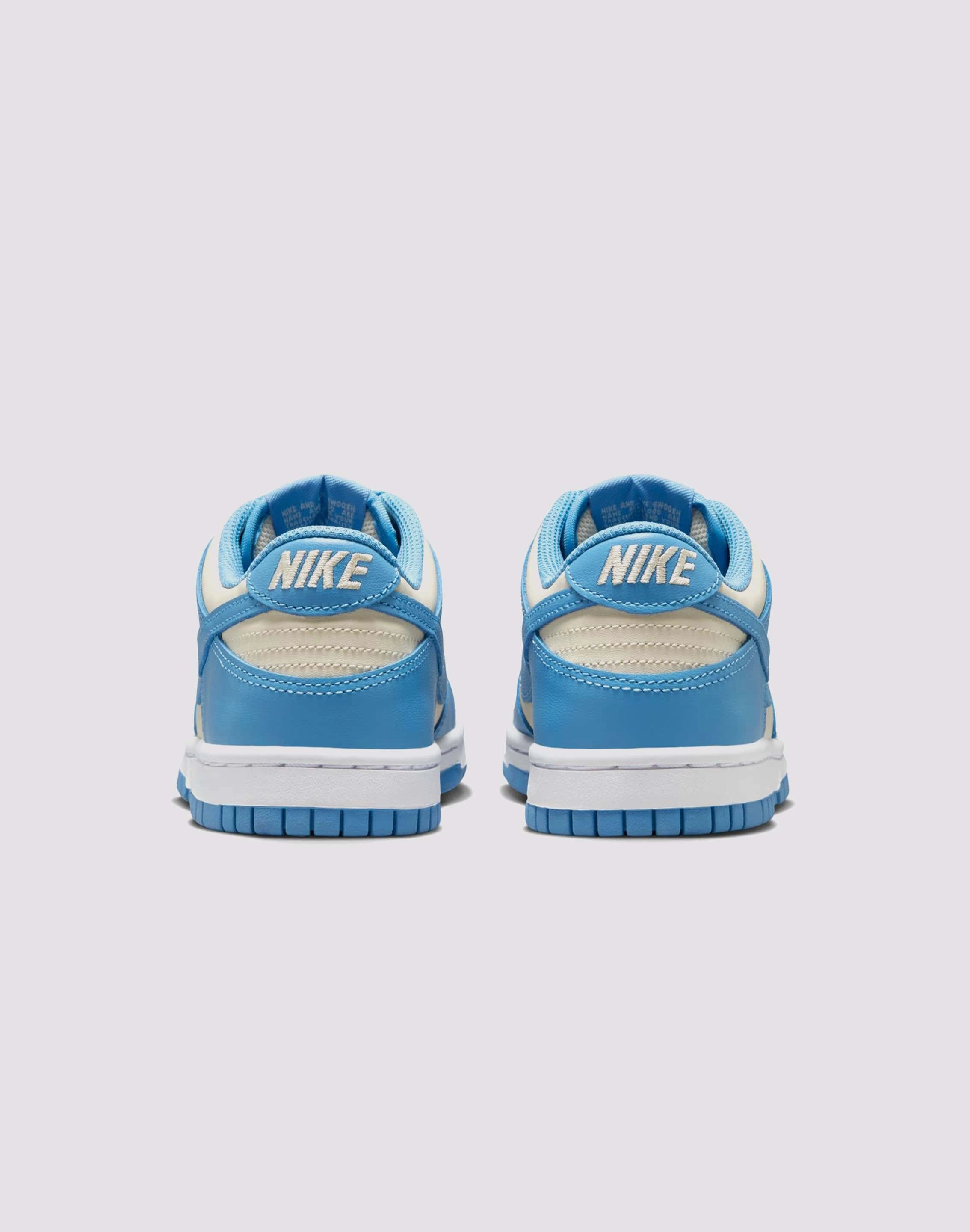 Impact Resistant Abrasion Resistant Finish Nike Dunk Low Grade School Girls' "Blue Beyond/Beach/White"