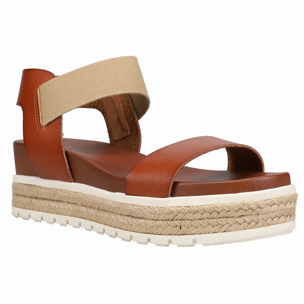Water Resistant Seams Kandice Espadrille Wedge Platform Sandals