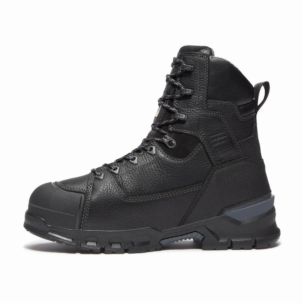 Endurance 8 Inch Electrical Hazard Composite Toe Work Boots Comfort Edge Footwear Work Site Ready