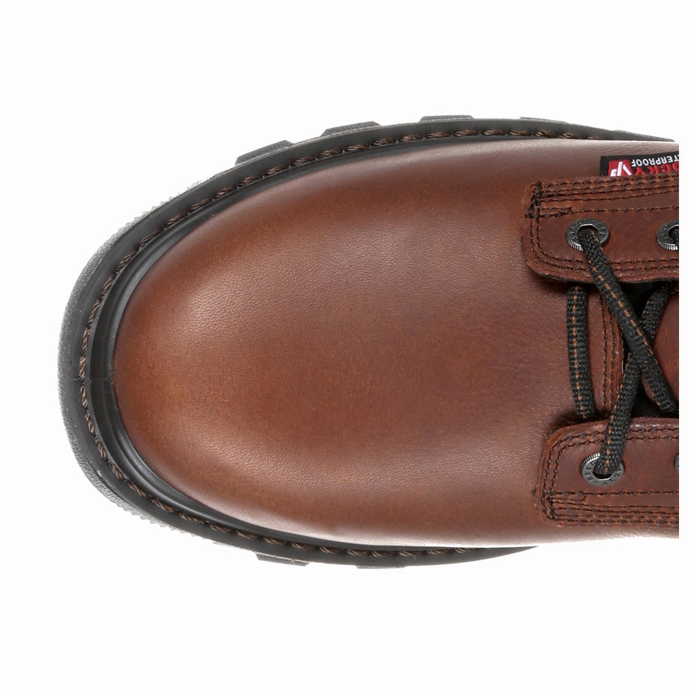 Sturdy Fit Rams Horn 8 Inch Waterproof Composite Toe Work Boots