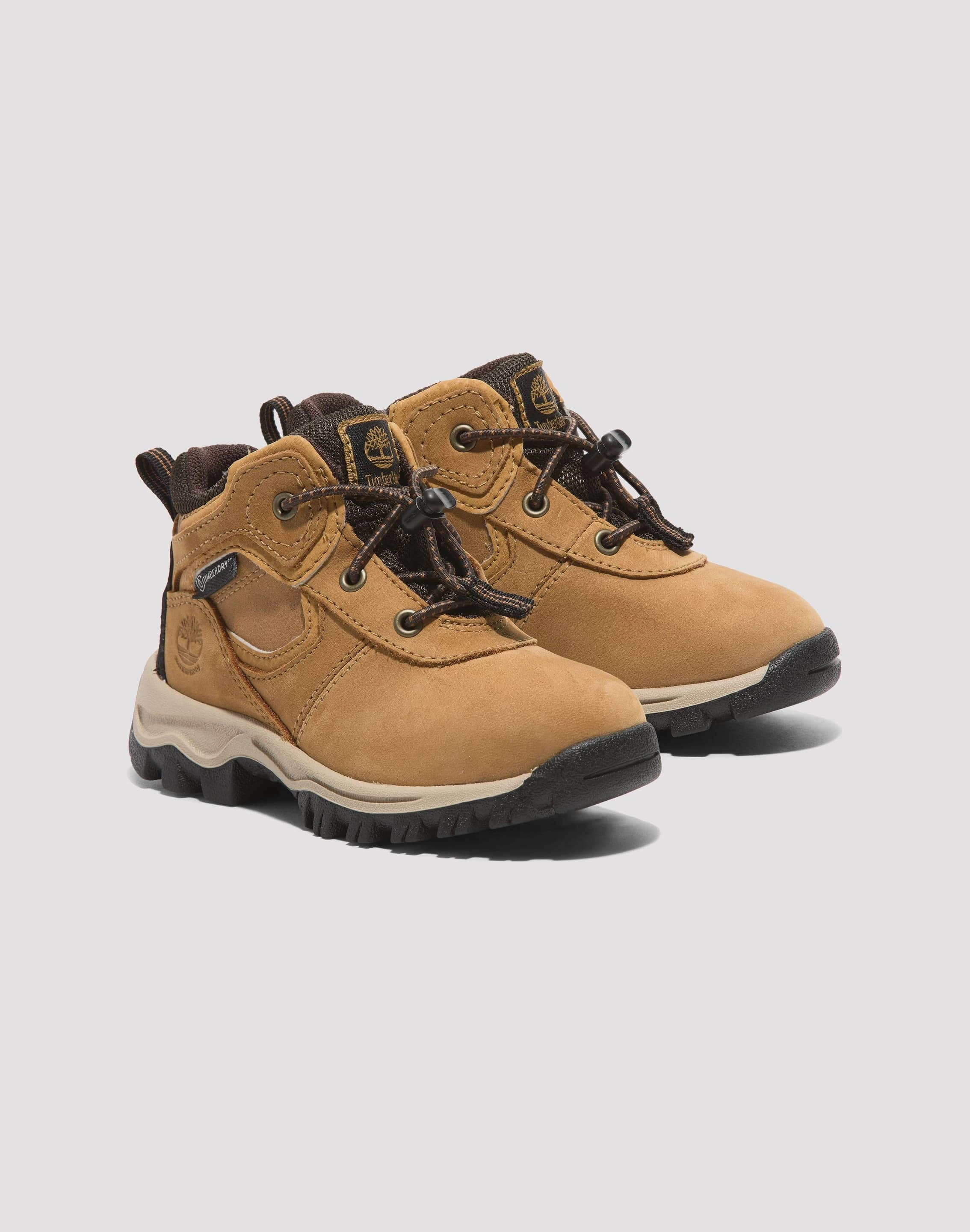 Timberland Mt. Maddsen Mid Lace Up Waterproof Hiking Boot Toddler Heavy Duty Design Moisture Shield Shoes