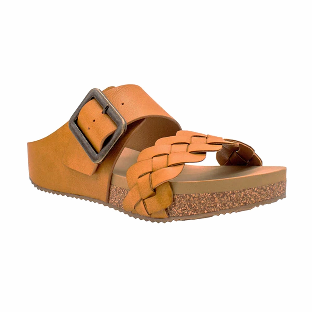 Morel Slide Sandals Breathable Perforations side - zip