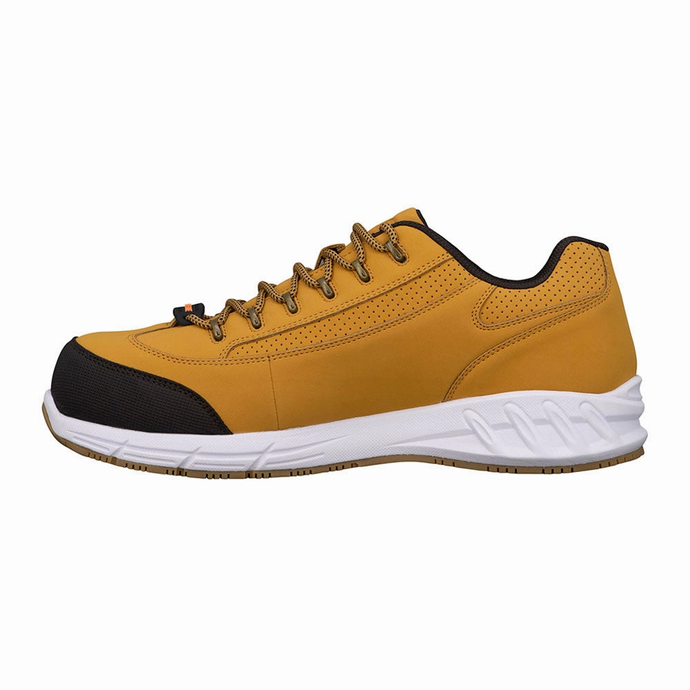 Supportive Lining Long-Lasting Durability Express Slip Resistant Composite Toe Work Shoes