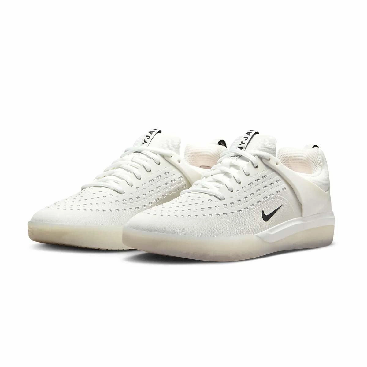 Iconic shock absorption Ankle Collar Padding Zoom Nyjah 3 'Summit White'