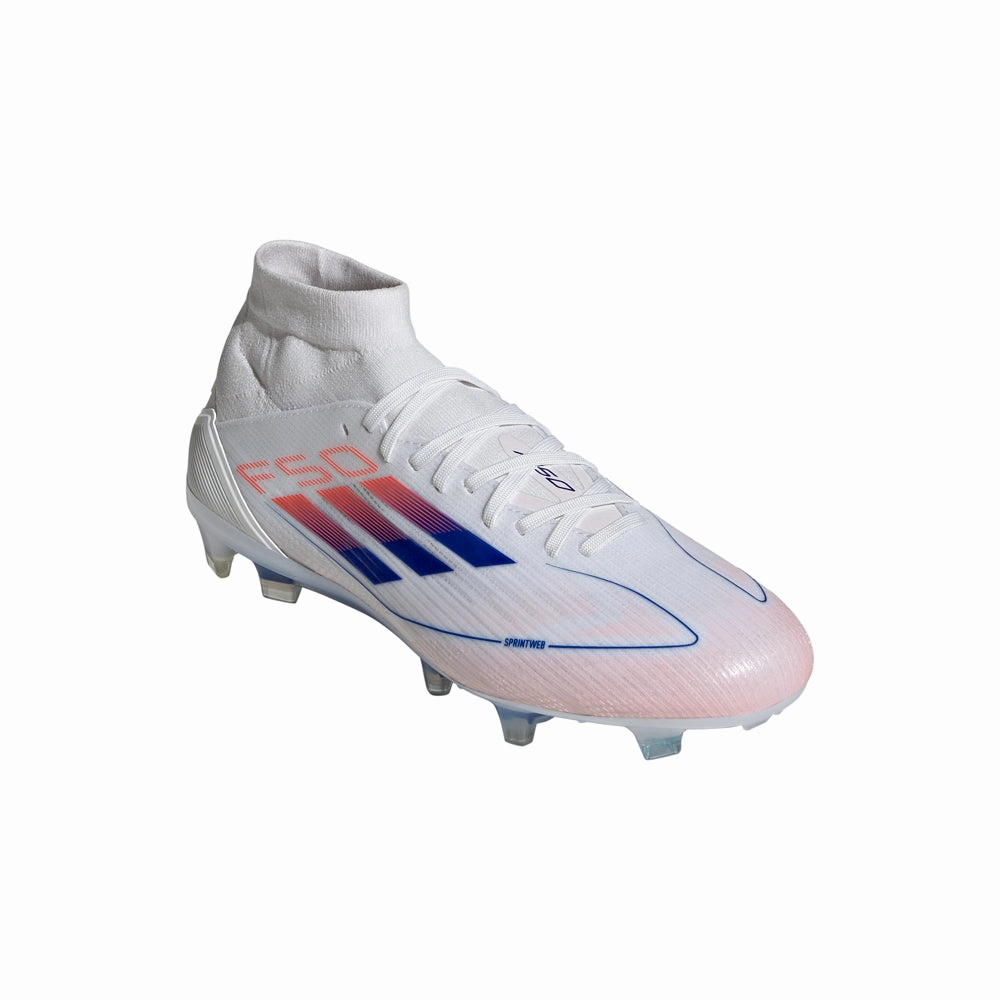 Adjustable Tongue Ultra-soft cushioning F50 Pro Mid Firm Ground Soccer Cleats