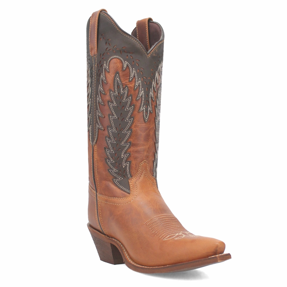 Farah Embroidered Snip Toe Pull On Cowboy Boots mules ratio
