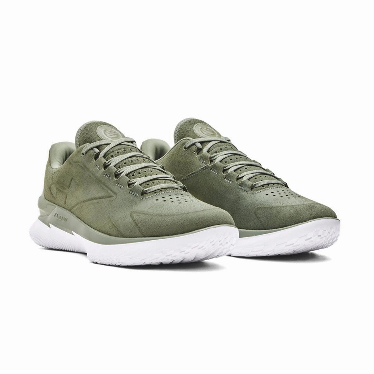   Bruce Lee Curry 1 Low FloTro Lux 'Earth' Ergonomic Heel Cup