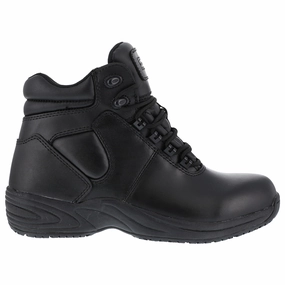 Oil resistant Fastener Slip Resistant Soft Toe Work Boots