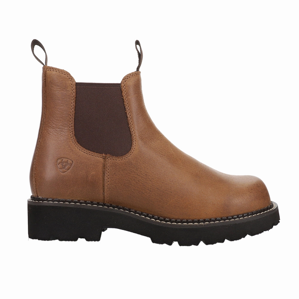 Water Resistant Seams Multi-functional durability Fatbaby Twin Gore Round Toe Pull On Chelsea Boots