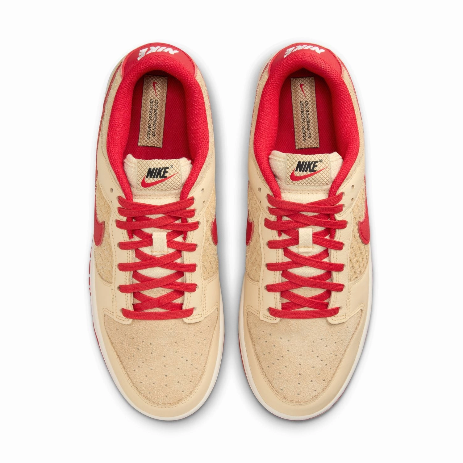 Dunk Low Retro SE 'Strawberry Waffle' Durable Stitching Technique volleyball players' bounce