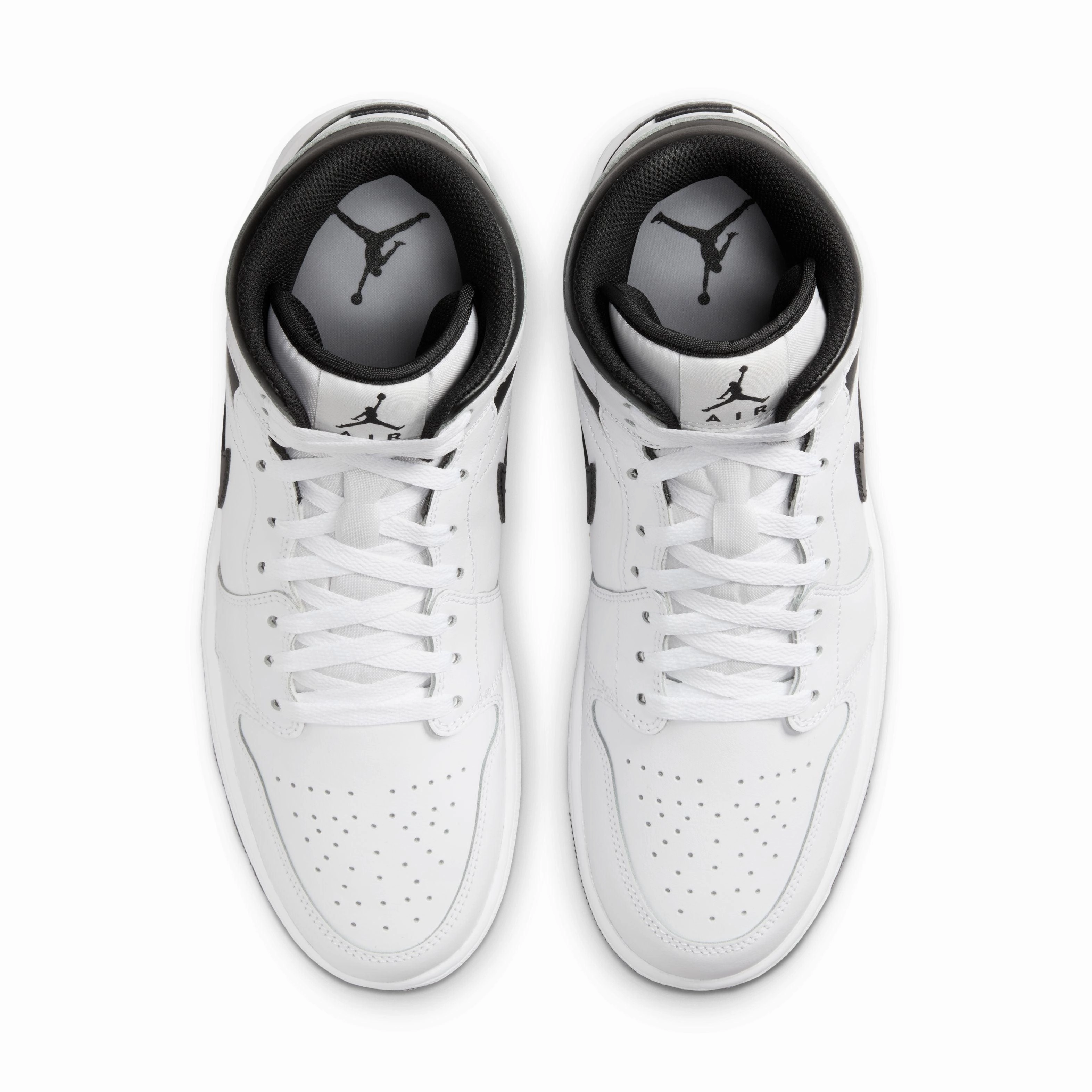 Shock Dampening Core Air Jordan 1 Mid 'White Black'
