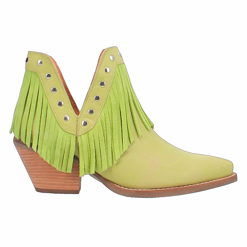 Fine N' Dandy Fringe Snip Toe Cowboy Booties countryside Lightweight