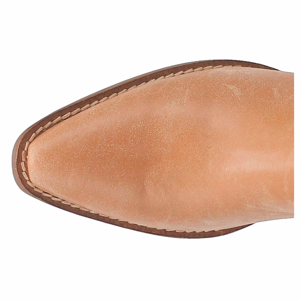 Beach Footwear principal Fine N' Dandy Fringe Studded Snip Toe Cowboy Boots