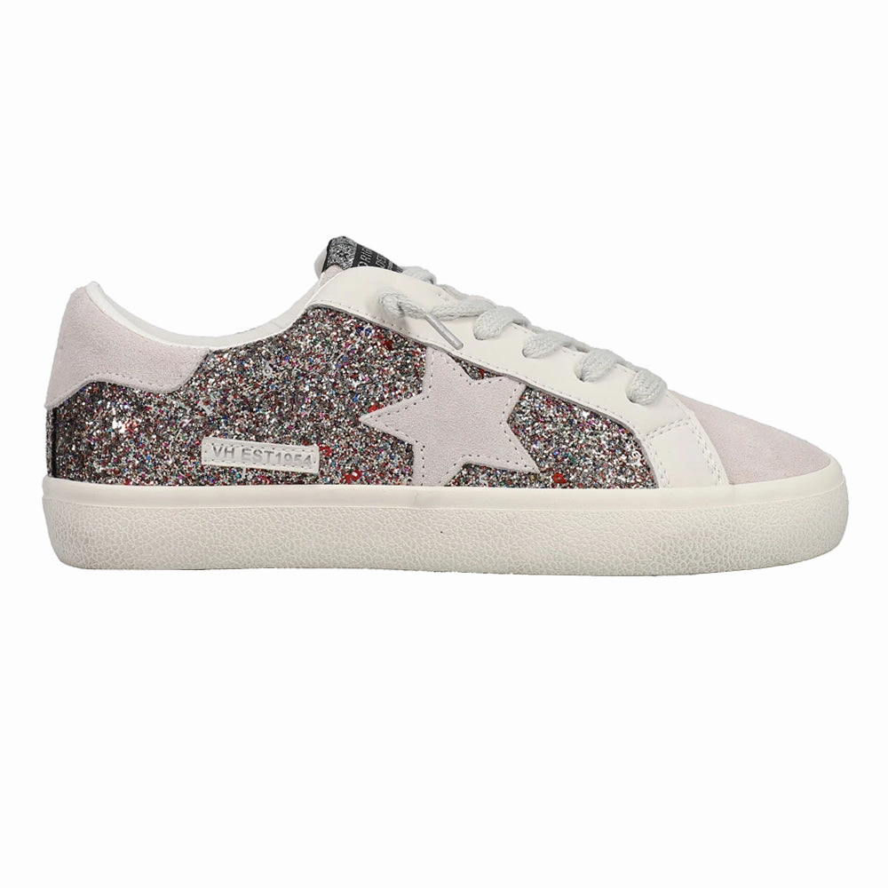 High-top Flair Glitter Slip On Sneakers