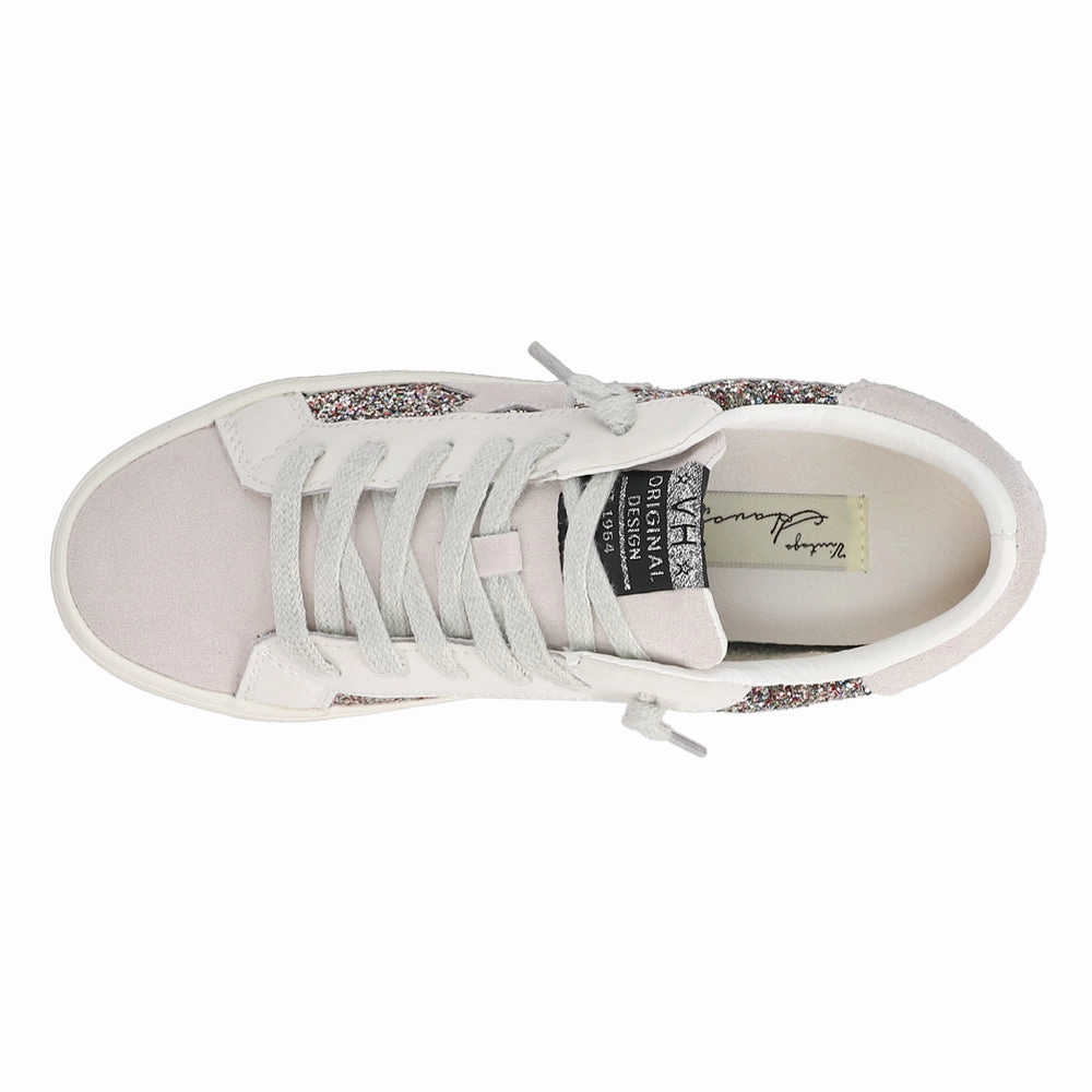 School - Friendly foldability - level Flair Glitter Slip On Sneakers