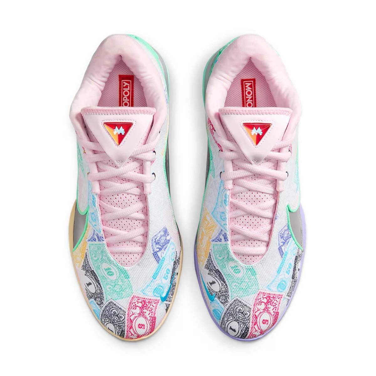 synthetic - type boot LeBron XXII 'Currency' EP 'White Green Glow'