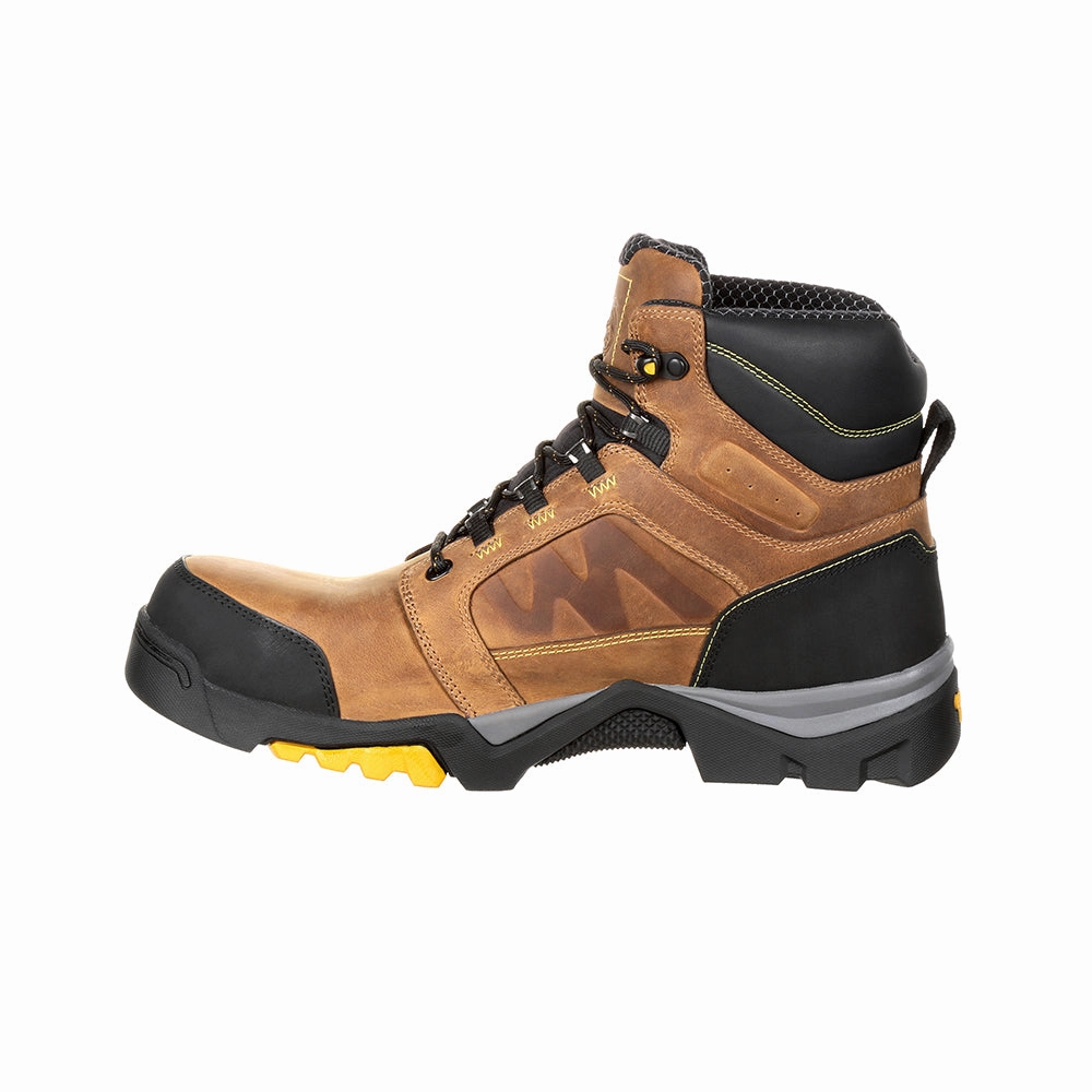 Amplitude 6 Inch Electrical Composite Toe Work Boots Tough Cushion