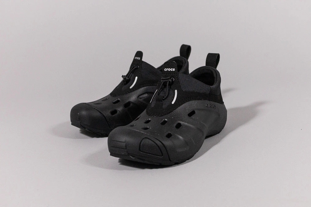 Crocs Quick Trail Low 'Black' Reinforced Edges