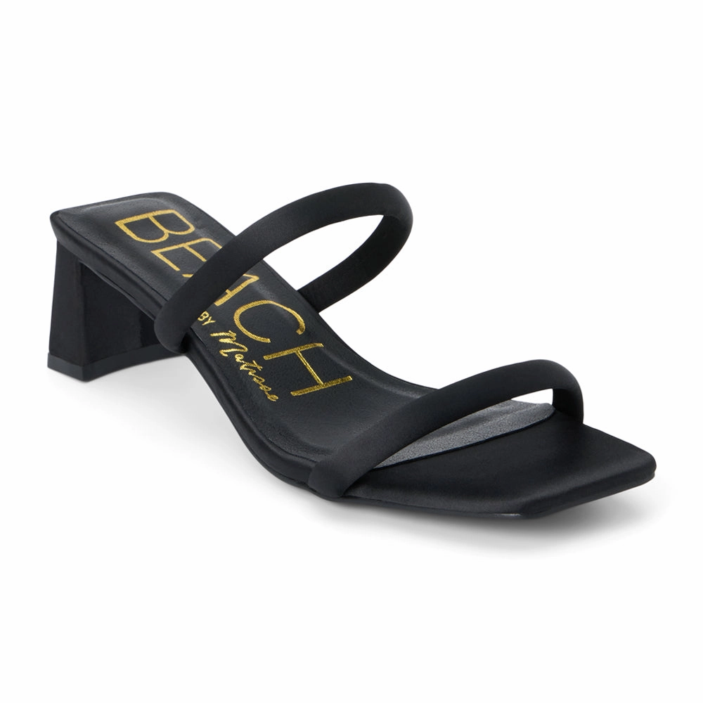 Jerry Block Heel Sandals Rough