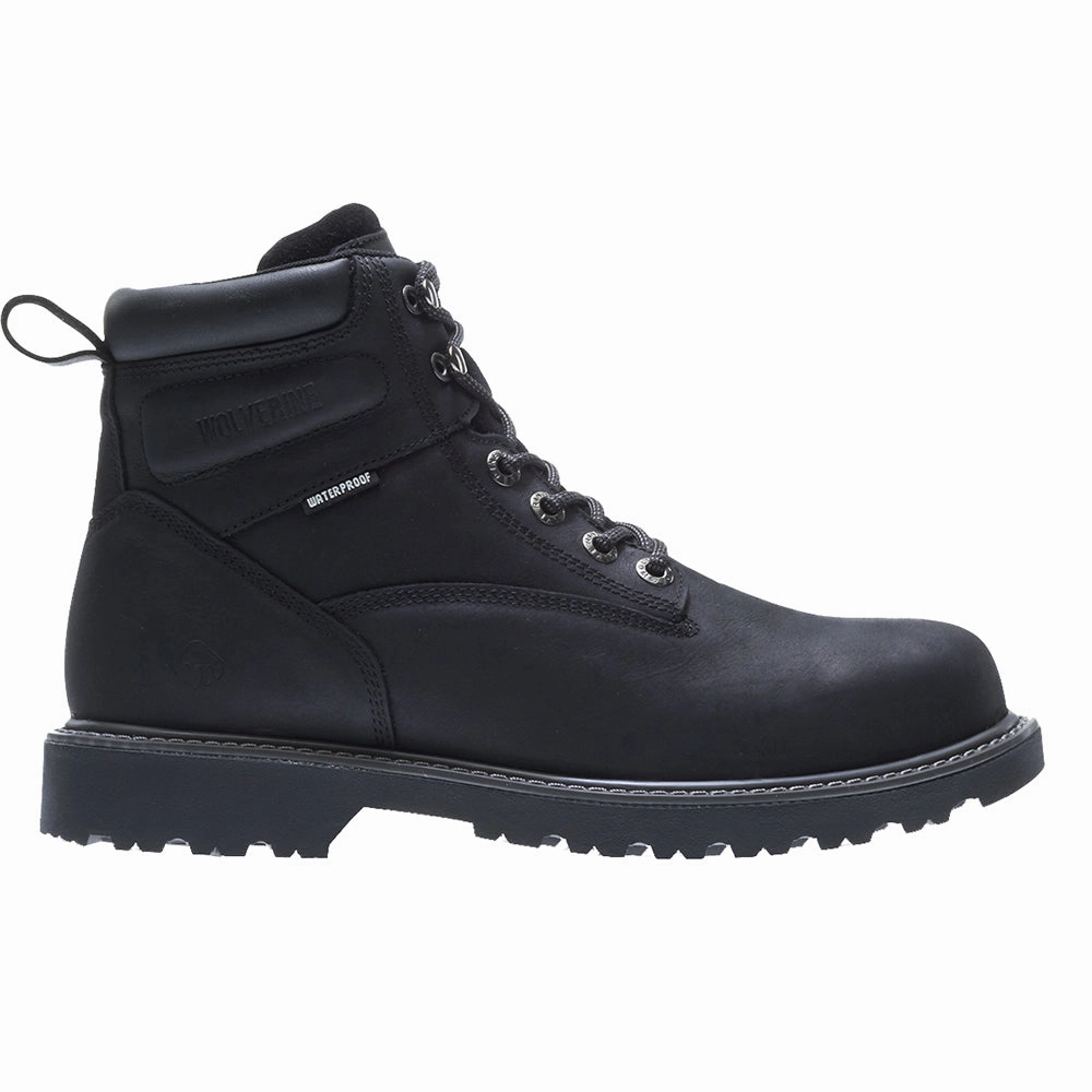 Floorhand 6 Inch Waterproof Soft Toe Work Boots Service Ready