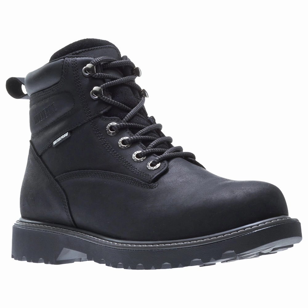 Durable Support Floorhand 6 Inch Waterproof Steel Toe Work Boots