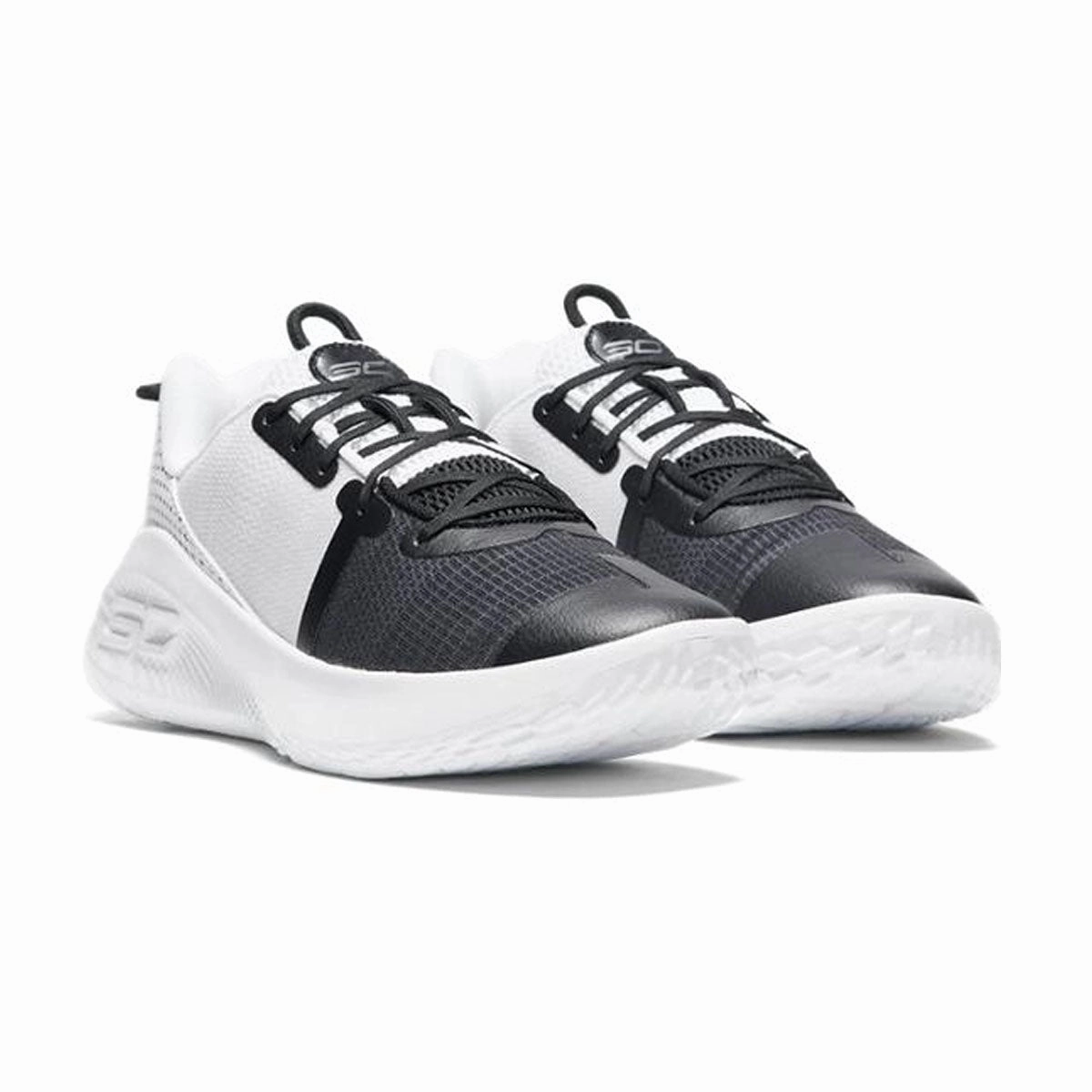 skateboarders - specific functions muted colors Curry 6 Flotro 'Black White'