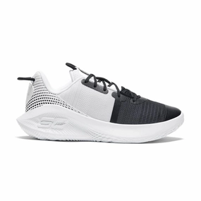 formal - style Adaptive Lacing System Curry 6 Flotro 'Black White'