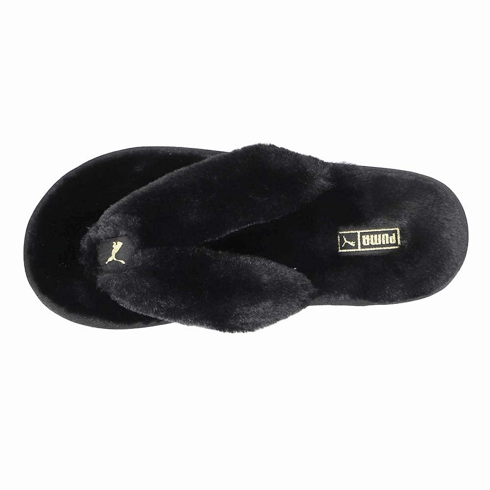 Impact Diffusing Layer thigh - high boots Fluff Flip Flop Slippers