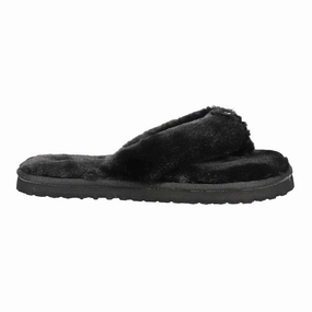 Seamless Fluff Flip Flop Slippers