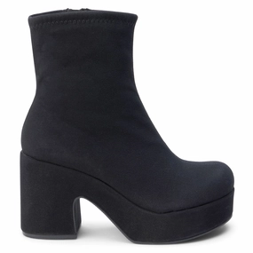 essential Functional shock absorption Dalton Round Toe Zippered Platform Booties