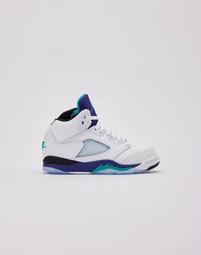Jordan Air Jordan 5 Retro OG 'Grape' Pre-School Zonal Flexibility Secure lacing system