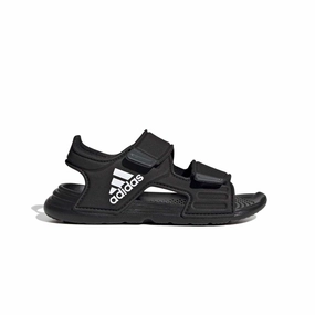 Breathable mesh upper Kid's Altaswim Sandals 'Core Black'
