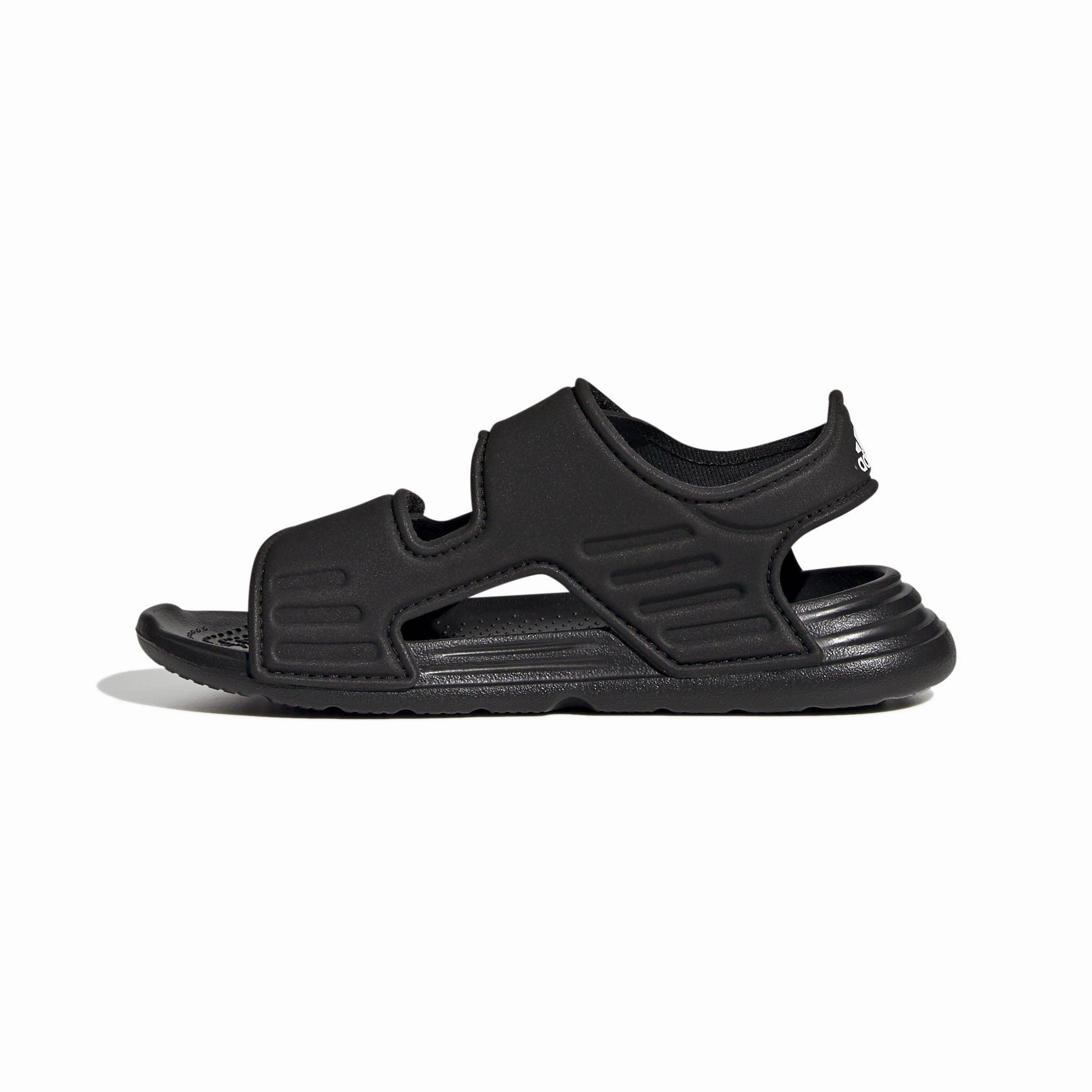 Kid's Altaswim Sandals 'Core Black' Rocker sole geometry Smooth Interior Lining