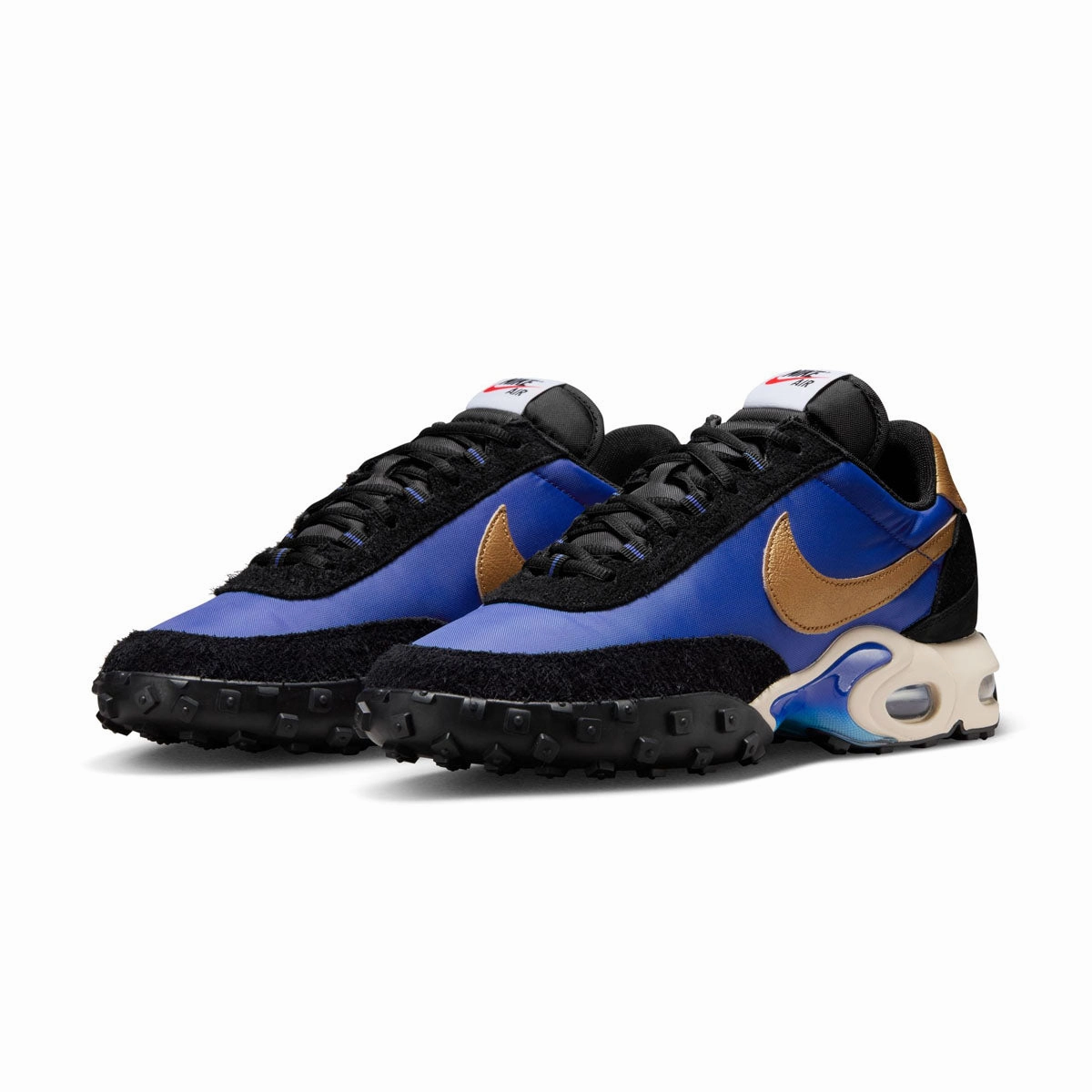 Air Max Waffle SP 'Black Hyper Blue' Torsional Stability Plate