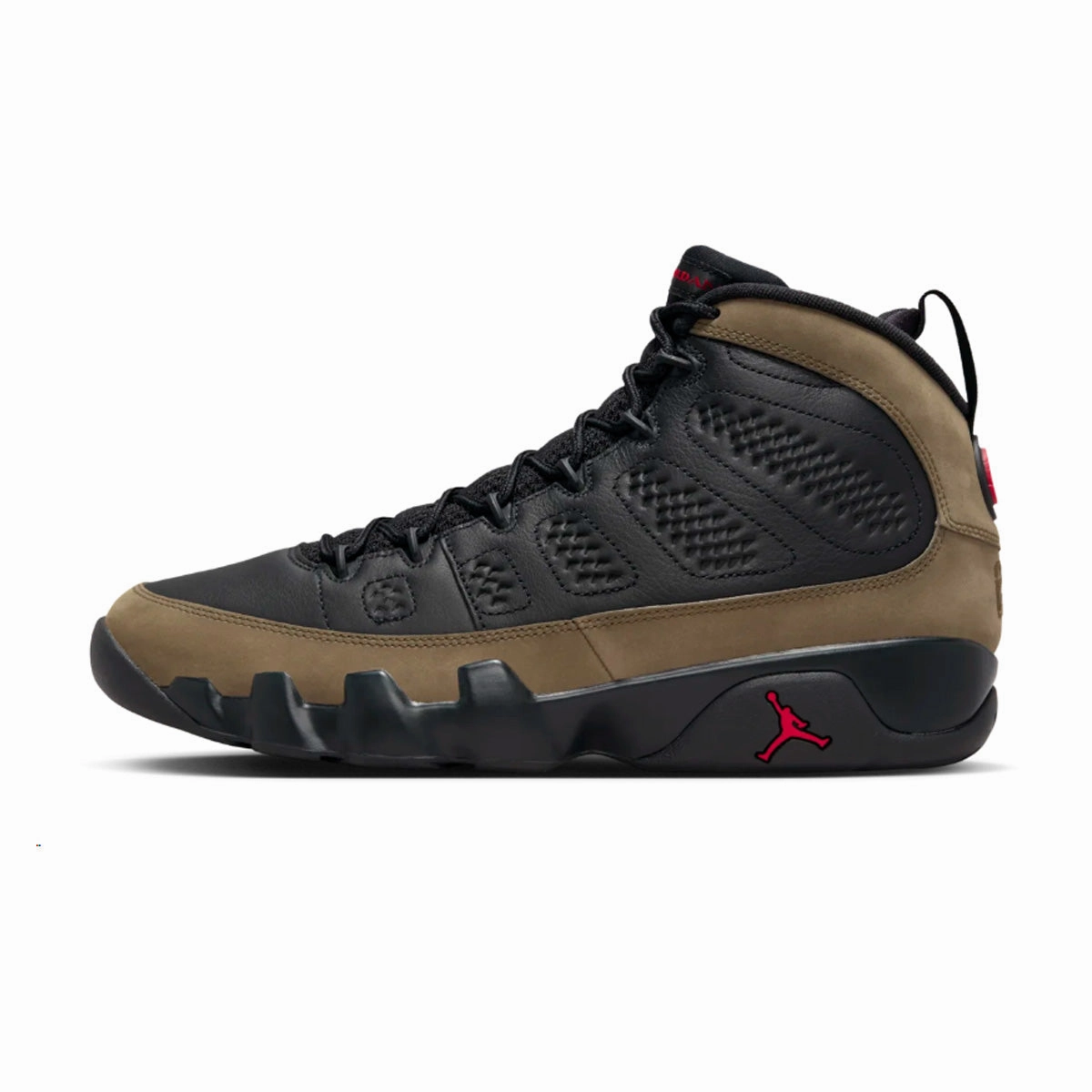 Plush Lining Air Jordan 9 Retro 'Olive'