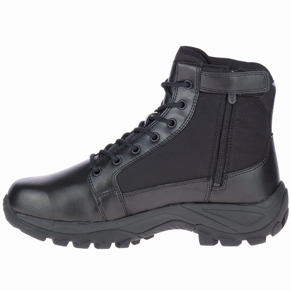Fuse Mid 8 Inch Slip Resistant Soft Toe Work Boots Reinforced Cushioning Comfortable Support