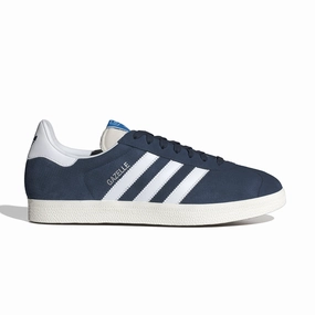 Gazelle 'Blue White' synthetic sole