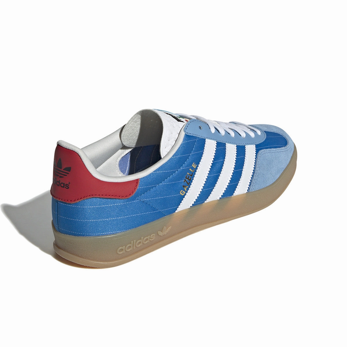 Eco Friendly Fabric Gazelle Indoor 'Bright Blue White'