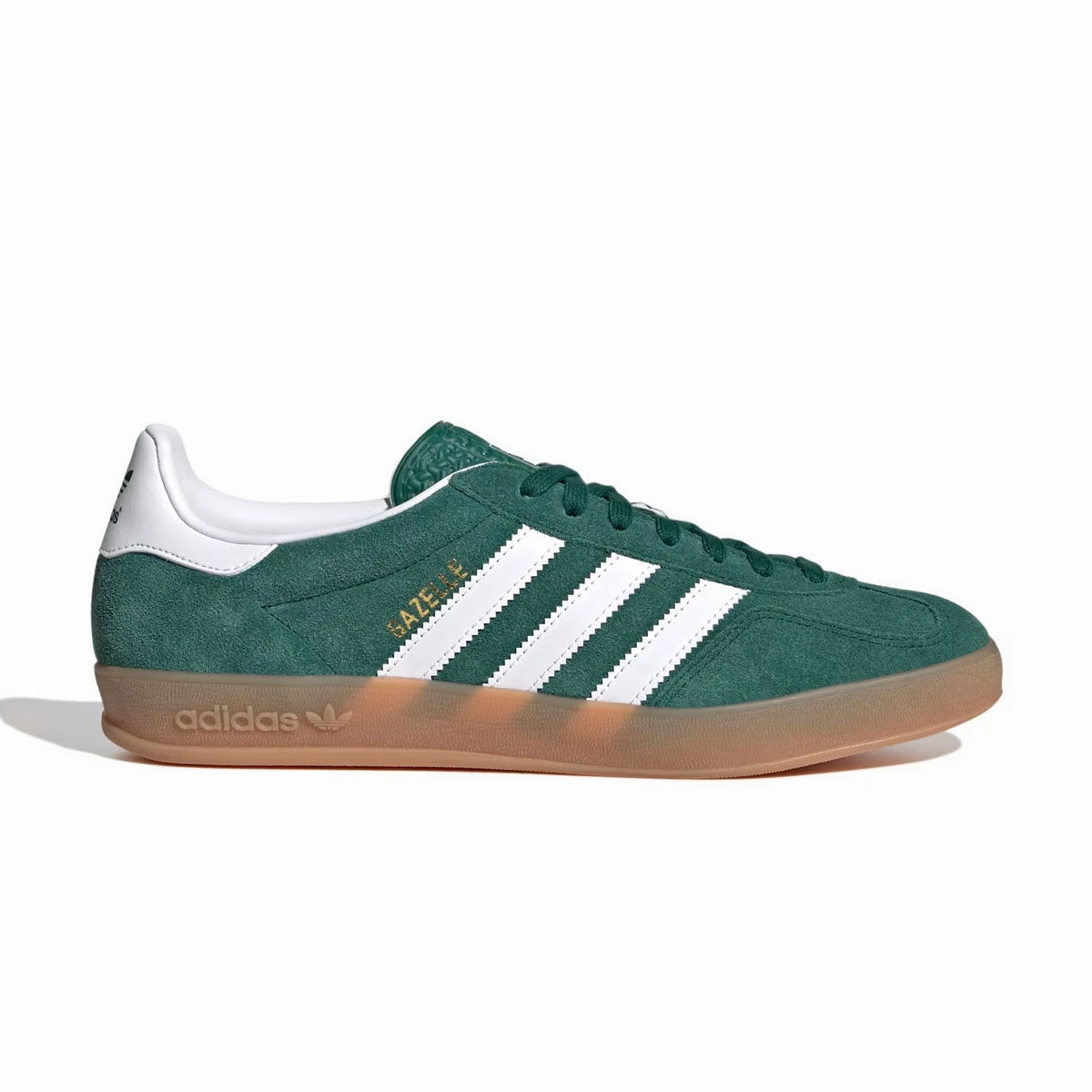 Gazelle Indoor 'Collegiate Green White Gum' Structured grip