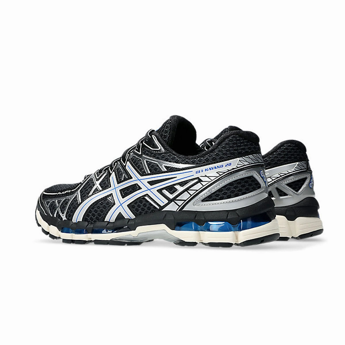 GEL-Kayano 20 'Black Pure Silver' Foot Health