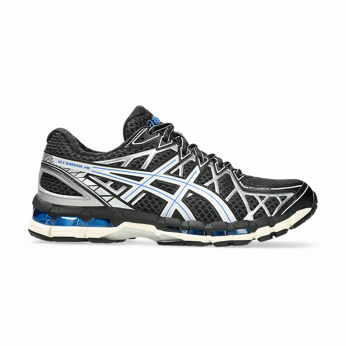GEL-Kayano 20 'Black Pure Silver' commuters' convenience