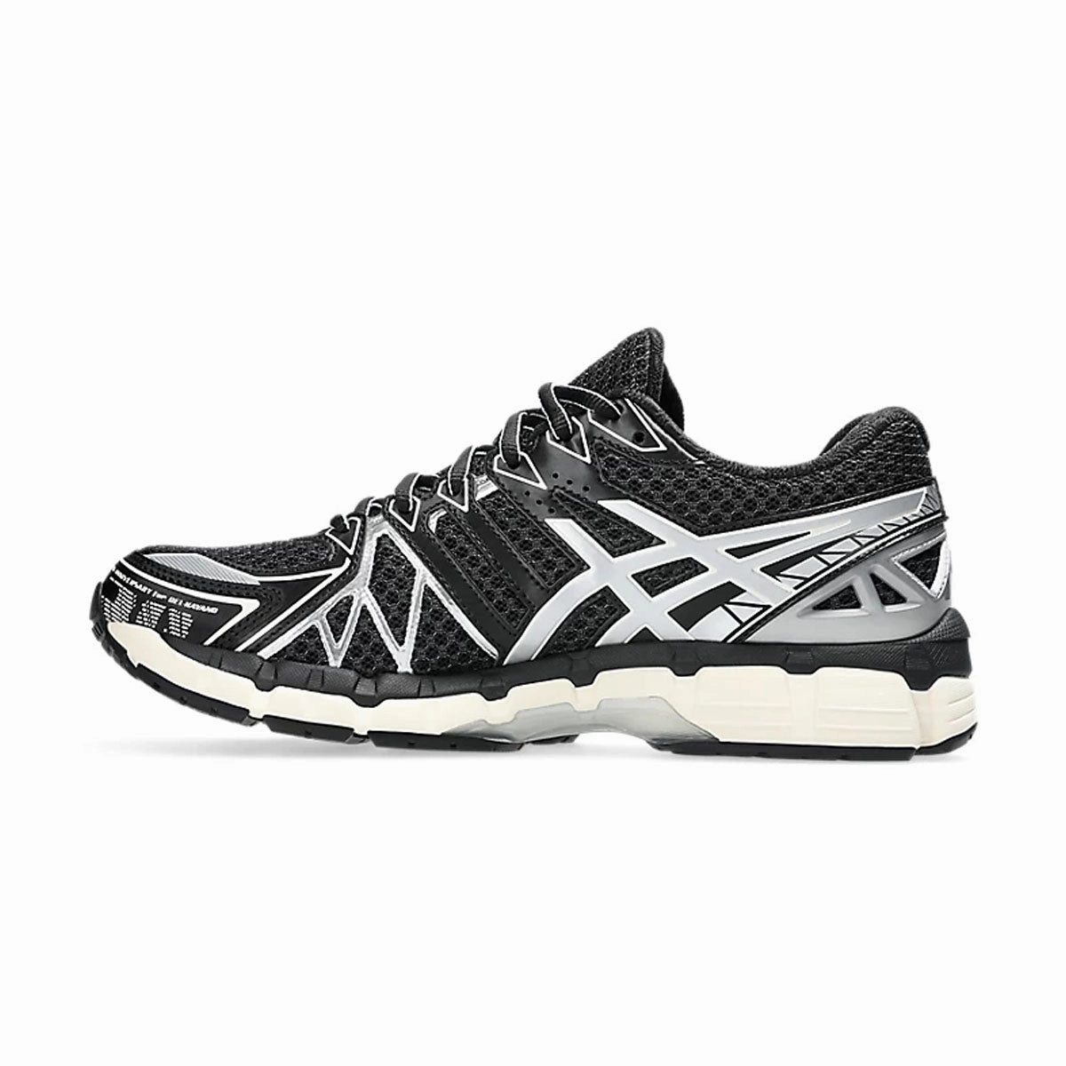 GEL-Kayano 20 'Black Pure Silver' All-Purpose Style flexibility - level