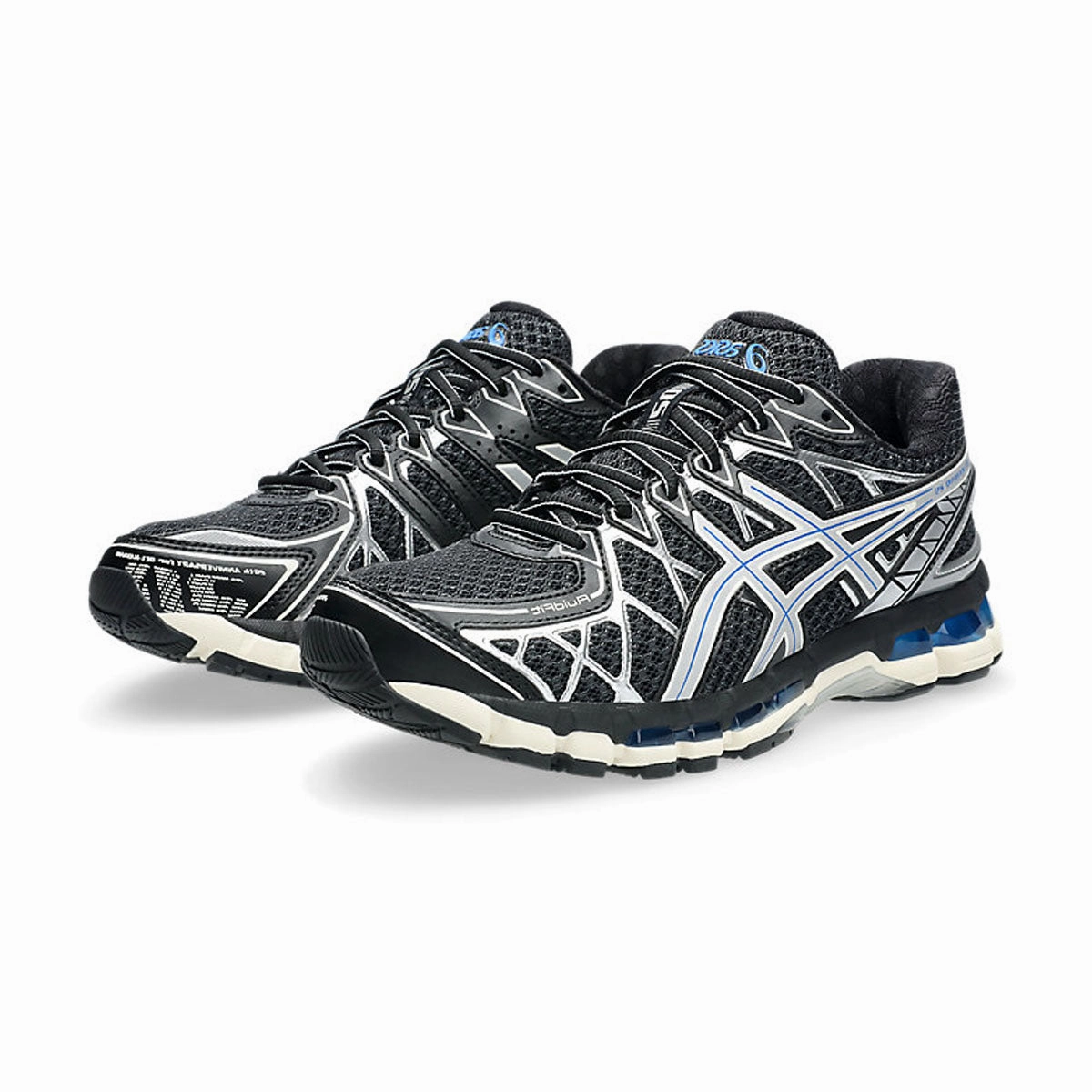 Budget - friendly GEL-Kayano 20 'Black Pure Silver'