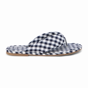 Gidget Gingham Flip Flops Budget Upgraded cushioning