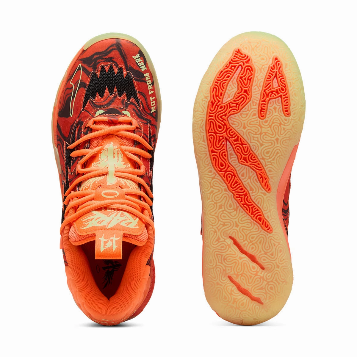Streamlined grip MB.03 'Halloween Fluro Orange'